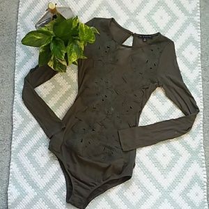 Mesh green bodysuit 🌿